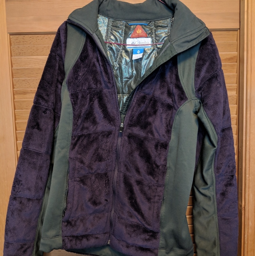 Columbia purple jacket